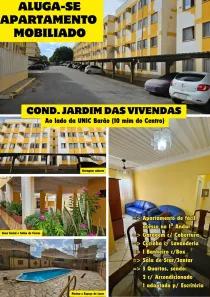 Apartamento com 3 Quartos para alugar, 55m² no Centro-Sul, Várzea Grande