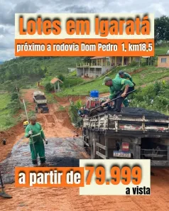 Lote/Terreno à venda, 600m² no Recanto das Águas, Igaratá