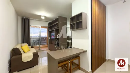 Apartamento com 1 Quarto para alugar, 37m² no Ribeirânia, Ribeirão Preto