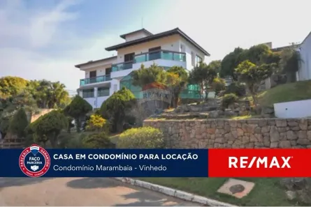 Casa de Condomínio com 5 Quartos para alugar, 578m² no Marambaia, Vinhedo