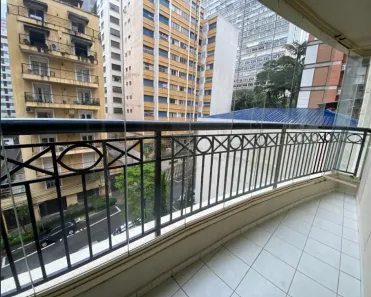 Apartamento com 2 Quartos para alugar, 72m² no Cerqueira César, São Paulo