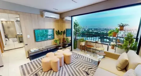 Apartamento com 2 Quartos à venda, 59m² no Setor Leste Universitário, Goiânia