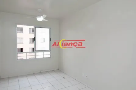 Apartamento com 2 Quartos para alugar, 46m² no Jardim Albertina, Guarulhos