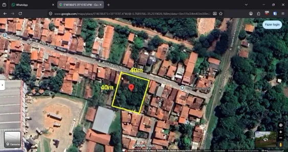 Lote/Terreno à venda, 1600m² no Igapó, Natal