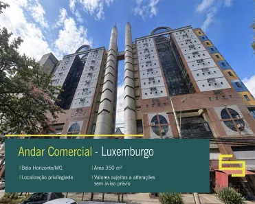 Imóvel Comercial para alugar, 350m² no Luxemburgo, Belo Horizonte