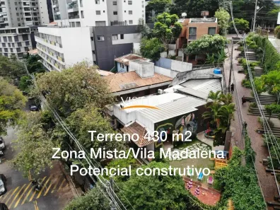 Lote/Terreno com 1 Quarto à venda, 430m² no Vila Madalena, São Paulo