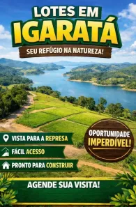 Lote/Terreno à venda, 600m² no Centro, Igaratá