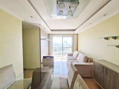 Apartamento com 3 Quartos para alugar, 64m² no Vila Augusta, Guarulhos