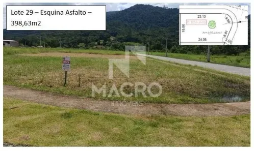Lote/Terreno à venda, 399m² no Rio da Luz, Jaraguá do Sul