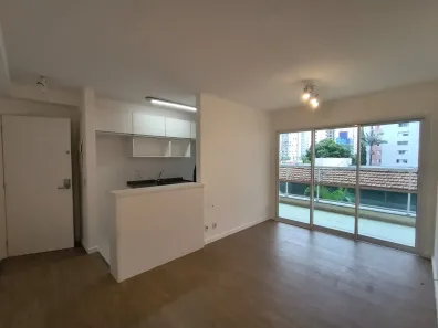 Apartamento com 1 Quarto para alugar, 65m² no Cidade Monções, São Paulo