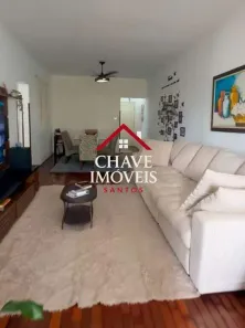 Apartamento com 3 Quartos à venda, 142m² no Ponta da Praia, Santos
