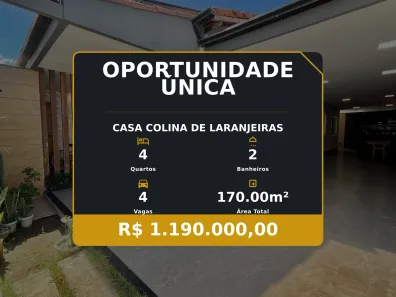 Casa com 4 Quartos à venda, 170m² no Colina de Laranjeiras, Serra