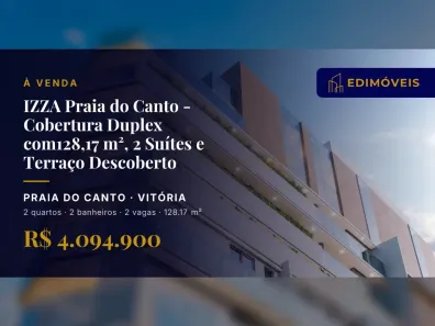Apartamento com 2 Quartos à venda, 128m² no Praia do Canto, Vitória