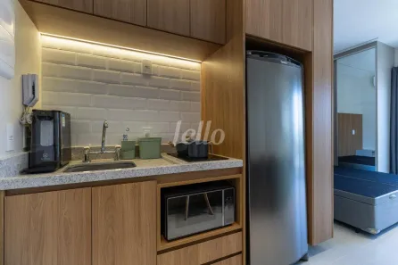 Apartamento com 1 Quarto para alugar, 25m² no Pinheiros, São Paulo