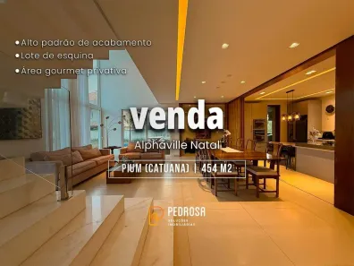Casa de Condomínio com 4 Quartos à venda, 454m² no Pium (Distrito Litoral), Parnamirim