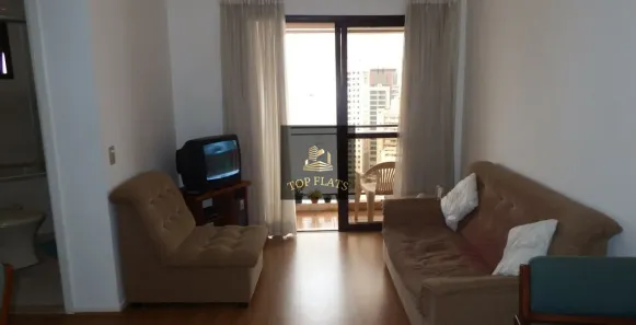 Flat com 1 Quarto para alugar, 40m² no Vila Nova Conceição, São Paulo