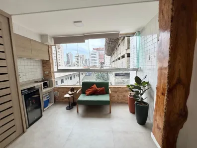 Apartamento com 2 Quartos à venda, 58m² no Guilhermina, Praia Grande