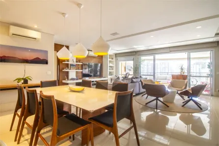 Apartamento com 3 Quartos para alugar, 178m² no Brooklin Paulista, São Paulo