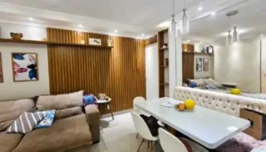 Apartamento com 2 Quartos à venda, 52m² no Jardim Santa Tereza, Carapicuíba