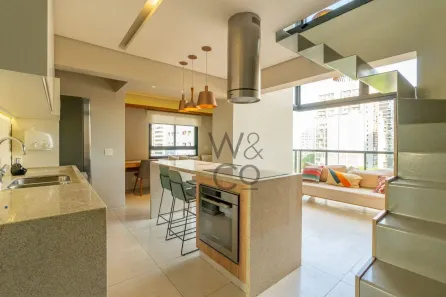 Apartamento com 1 Quarto para venda ou aluguel, 80m² no Vila Olímpia, São Paulo