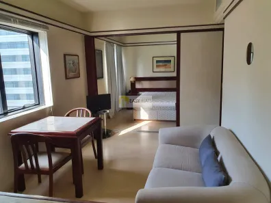 Flat com 1 Quarto para alugar, 33m² no Cidade Monções, São Paulo