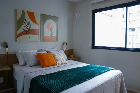 Apartamento com 1 Quarto para alugar, 18m² no Campos Elíseos, São Paulo