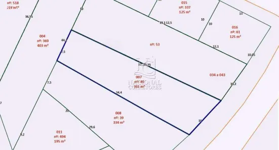 Lote/Terreno à venda, 301m² no Vila Lucinda, Santo André