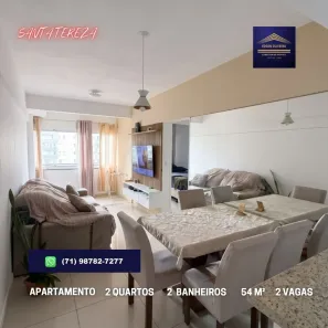 Apartamento com 2 Quartos à venda, 54m² no Luiz Anselmo, Salvador