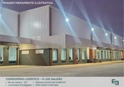 Galpão/Depósito/Armazém para alugar, 2428m² no Galeão, Rio de Janeiro