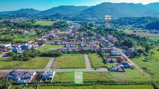 Lote/Terreno à venda, 450m² no Rio dos Cedros, Rio dos Cedros