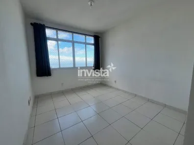 Apartamento com 1 Quarto para alugar, 30m² no José Menino, Santos