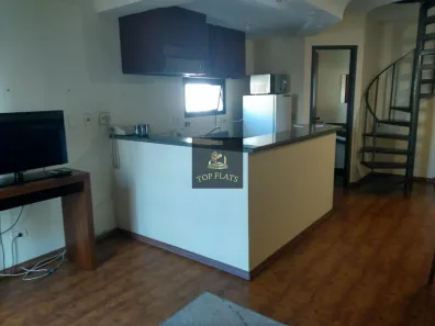 Flat com 1 Quarto para alugar, 52m² no Moema, São Paulo