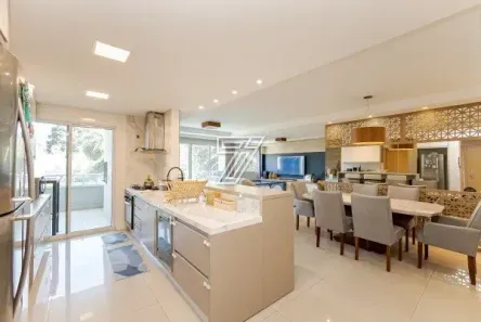 Apartamento com 3 Quartos à venda, 122m² no São Francisco, Curitiba