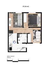 Apartamento com 2 Quartos à venda, 37m² no Vila Dom Pedro II, São Paulo