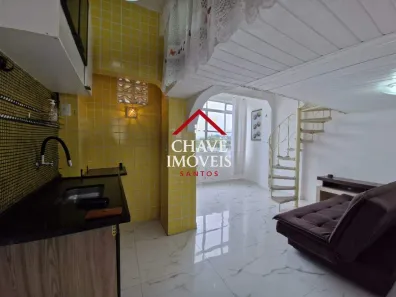 Kitnet à venda, 22m² no Itararé, São Vicente