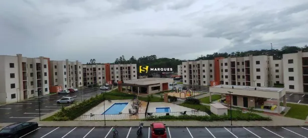 Apartamento com 2 Quartos para alugar, 45m² no Paranaguamirim, Joinville