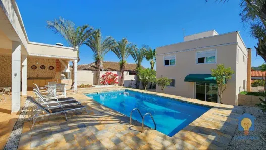 Casa de Condomínio com 4 Quartos para venda ou aluguel, 350m² no Residencial San Diego (Paysage Serein), Vargem Grande Paulista