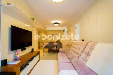 Apartamento com 3 Quartos para alugar, 110m² no Vila Valparaíso, Santo André