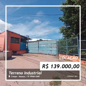 Galpão/Depósito/Armazém para alugar, 5779m² no Crespo, Manaus