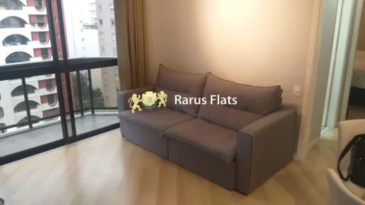 Flat com 1 Quarto para alugar, 49m² no Jardim Paulista, São Paulo