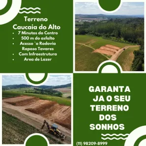 Lote/Terreno à venda, 500m² no Centro (Caucaia do Alto), Cotia