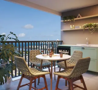Apartamento com 2 Quartos à venda, 57m² no Santo Amaro, Recife