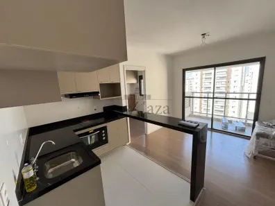 Apartamento com 1 Quarto para alugar, 33m² no Jardim Esplanada, São José dos Campos