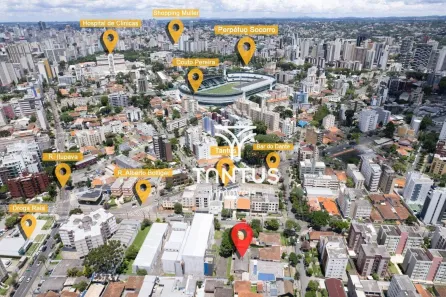 Lote/Terreno à venda, 374m² no Juvevê, Curitiba