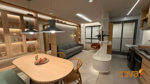 Apartamento com 2 Quartos à venda, 57m² no Setor Central, Goiânia