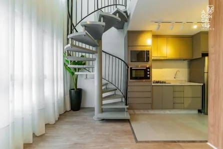 Apartamento com 1 Quarto à venda, 51m² no Água Verde, Curitiba