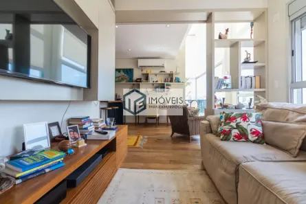 Apartamento com 2 Quartos para alugar, 82m² no Cidade Monções, São Paulo