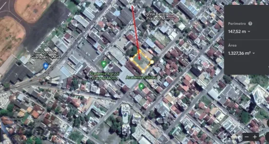 Lote/Terreno à venda, 1248m² no Praia do Morro, Guarapari
