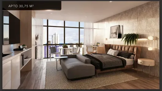 Apartamento com 1 Quarto à venda, 30m² no Boa Viagem, Recife