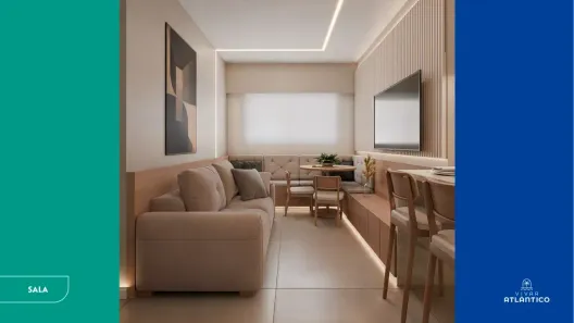 Apartamento com 2 Quartos à venda, 48m² no Jardim Atlântico, Olinda